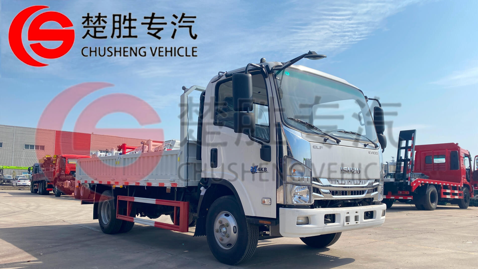 الشاحنة الجديدة- isuzu KV100 6T الشحن إلى كينيا